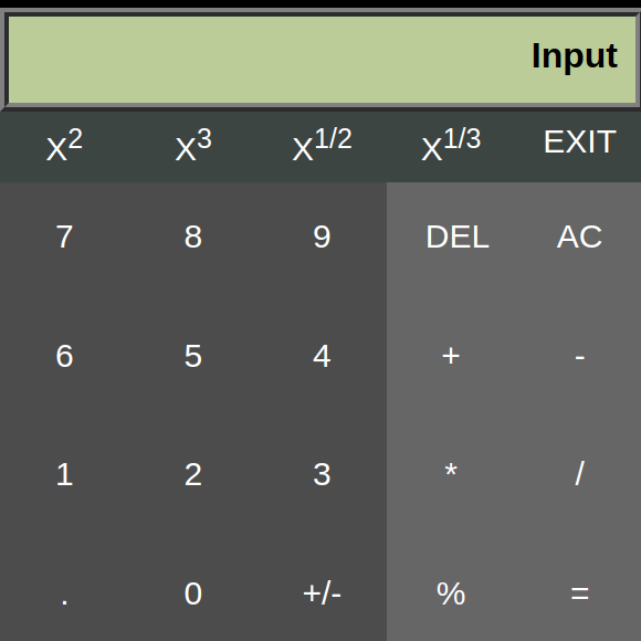 Calculator project